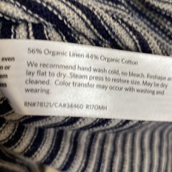 Eileen Fisher Long Sleeve Striped Sweater - Picture 5 of 5